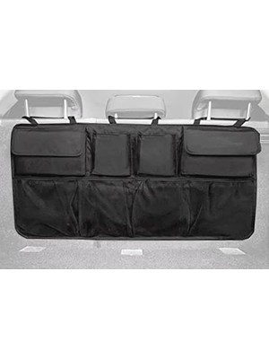 Pearl Shop Bagaj Organizer 8 Bölmeli Oto Bagaj Düzenleyici 8 Cepli Bagaj Çantası