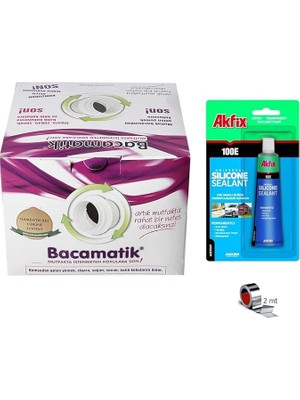 Pearl Shop Aspiratör Davlumbaz Baca Klapesi Silikonlu Set