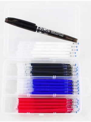 Pearl Shop Ile Uçan Silinebilen Refill Kalem Içi ve Kalem Seti 40 Adet