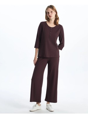 Lc Waikiki Yeni Sezon Beli Lastikli Geniş Paça Kadın Pantolon