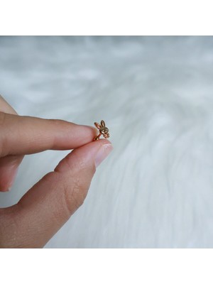 PremiumPort Sevimli ve Şık Yüksek Kalite Metal Piercing Takımı, Rahat Kullanım