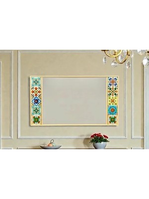 Vivense Alore Konsol Üzeri El Yapımı Masif Salon Aynası