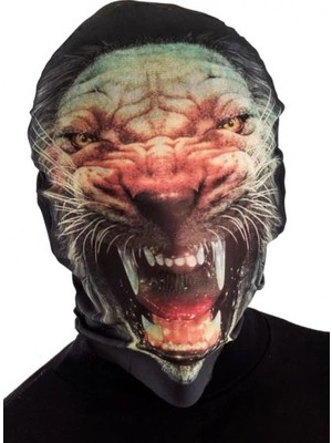 Özssay Tam Geçmeli Streç Aslan Maskesi Model 3