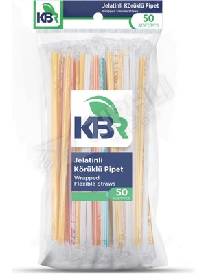 Kbr Körüklü Jelatinli Pipet 50'li