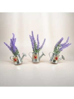Vitrin Accessories Sulama Kabı Şeklinde Lavanta Magnet Mutfak, Buzdolabı, Ofis ve Hediye Için Dekoratif Ürün 2 Adet