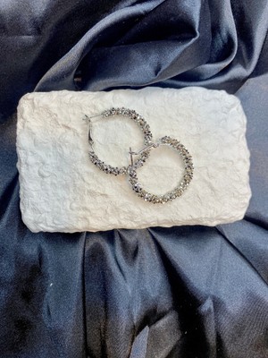 PremiumPort Şık Paslanmaz Çelik Halka Küpe, Zarif ve Dayanıklı Takı