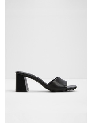 Aldo Tisha Sandalet Topuklu Terlik - Siyah