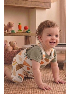 T-Shirt Salopet 2'li Takım