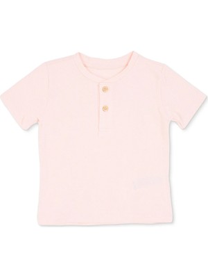 Hellobaby Erkek Bebek Tişört Düğmeli Hakim Yaka Short Sleeve