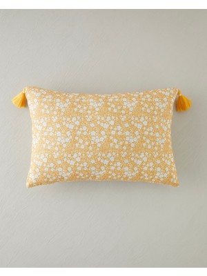 English Home Sunrise Dolgulu Kırlent 45X45 cm Turuncu