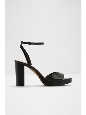 Aldo Gracious Sandalet Orta Boy Topuklu Sandalet - Siyah