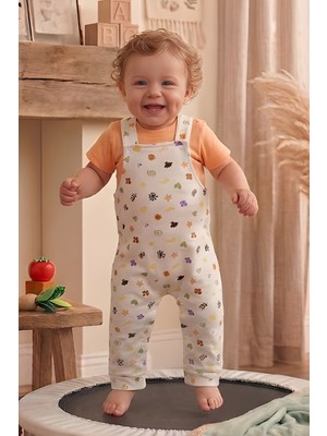 T-Shirt Salopet 2'li Takım