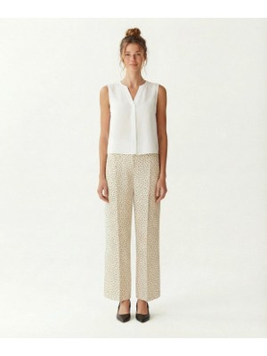 Yargıcı Regular Şal Yaka Kolsuz Bluz