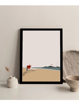 Harikabirev Çerçevesiz Çerçeve Görünümlü Mdf Tablo (Summer ) |çtkmdf