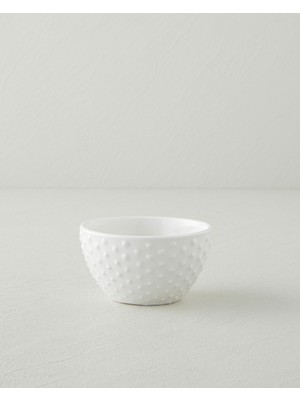 English Home Dora Porselen Çerezlik 10 cm Beyaz