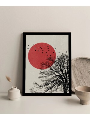 Harikabirev Çerçevesiz Çerçeve Görünümlü Mdf Tablo (Bohem) 18 |çtkmdf