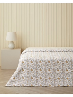 English Home Bonnie Çift Kişilik Pike 200X220 cm Sarı