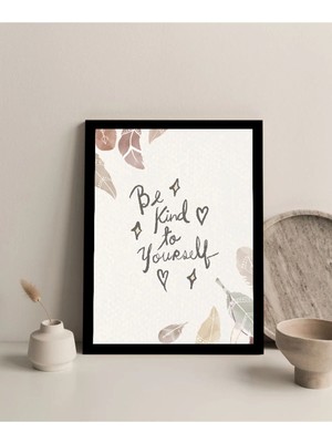 Harikabirev Çerçevesiz Çerçeve Görünümlü Mdf Tablo (Bohem-Yazı) 3 |çtkmdf