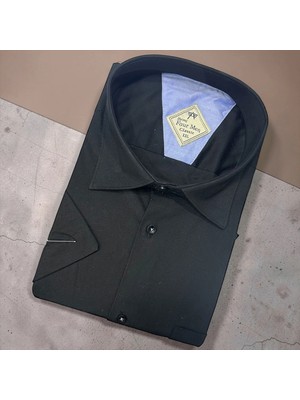 Eren Style Linen Keten Klasik %100 Cotton Kısa Kollu Terletmeyen Gömlek
