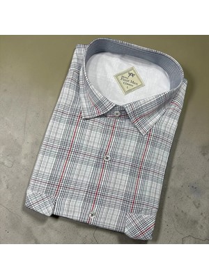 Eren Style Linen Keten Klasik %100 Cotton Kısa Kollu Terletmeyen Gömlek
