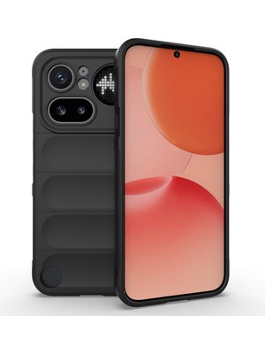 Vendas Nothing Phone 4A Pro Kılıf Esnek Oyuklu Arka Yüzey Tasarımlı Zore Etnik Tpu Silikon Kapak