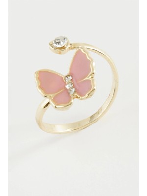 Lowell Home Ieg Kelebek Taşlı Mineli Yüzük Küçük LWLBJT-RSIEG327