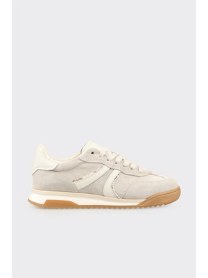 Elle Bej Deri Kadın Spor Ayakkabı