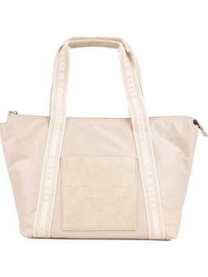 Ted Baker %80 Polyester, %20 Poliüretan Vizon Kadın Tote Çanta TBSS26FBAG018