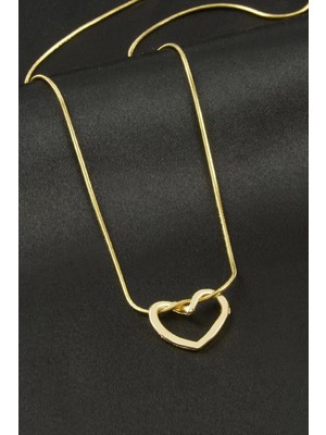 Lowell Home Ieg Kalp Çelik Kolye LWLBJT-RSIEG327