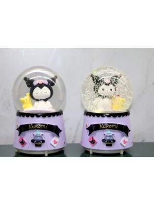 Lowell Home Ieg Kuromi Içi Dönmeli Püskürtmeli Işıklı Müzikli Kar Küresi Büyük Boy - Model 2 Lwlhmrs