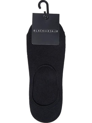 Black On Black Siyah Erkek Babet Çorabı YMR002