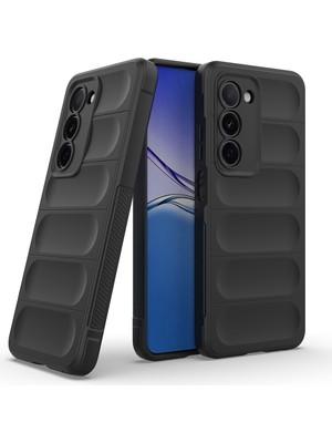 Vendas Oppo A5 Kılıf Esnek Oyuklu Arka Yüzey Tasarımlı Zore Etnik Tpu Silikon Kapak