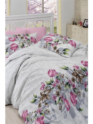 First Choice Riella %100 Pamuk 150 Tc (60 Tel) Ranforce Tek Kişilik Nevresim Takımı