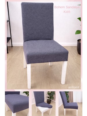 UY STYLE Bohem Lastikli  Sandalye Kılıf 1 Adet