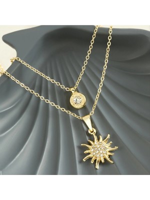 Lowell Home Ieg Yıldız Yeni Sezon Ikili Kolye LWLBJT-RSIEG327