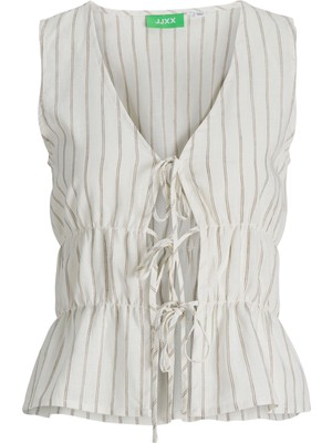 Jack & Jones Kadin V Yaka Kolsuz Üst - Almira