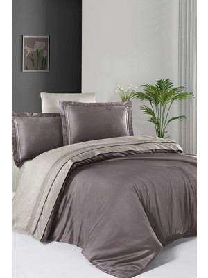 First Choice Serenity %100 Pamuk 200 Tc (80 Tel) Deluxe Saten Çift Kişilik Nevresim Takımı