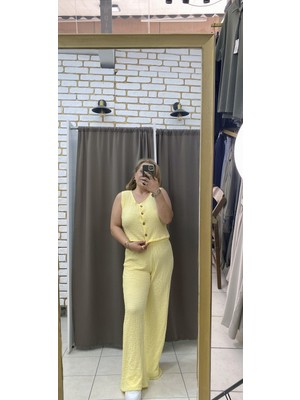 Tuba Toptaş Gofre Yelek