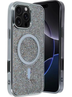 TeknoKapsül Iphone 16 Helen Magsafe Kapak - Rainbow