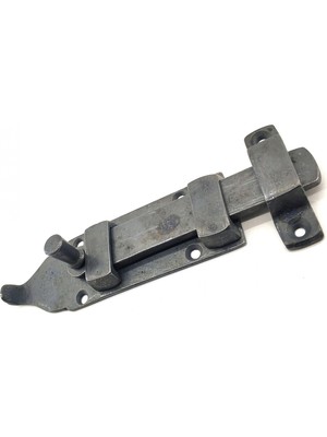 TeknoKapsül Antika Tarz Dekoratif Pirinç Yassı Kapı Sürgüsü - 35X145 Mm, Oksit