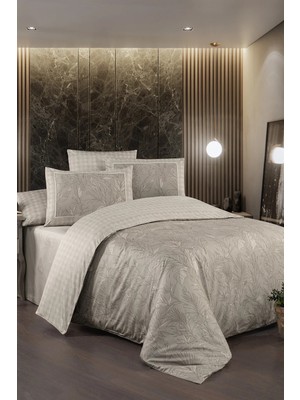 First Choice Stefan %100 Pamuk 300 Tc (120 Tel) Çift Kişilik Nevresim Takımı