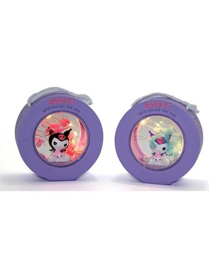 TeknoKapsül Polyester Kuromi Masa Üstü Lamba ALK1618