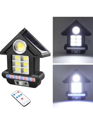 TeknoKapsül CL-S180 Solarlı Kumandalı Sensörlü Kapı Aydınlatması