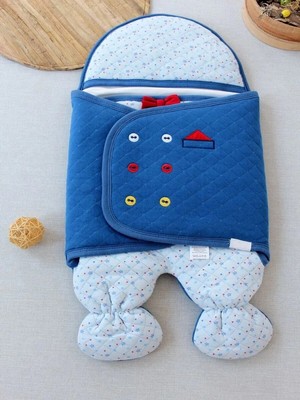 TeknoKapsül Yenidoğan Açılır Kucaklı In Ayaklı Erkek Bebek Kundak Mi