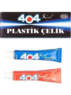 TeknoKapsül 404 Plastik Çelik Kuvvetli Yapıştırıcı 16GR