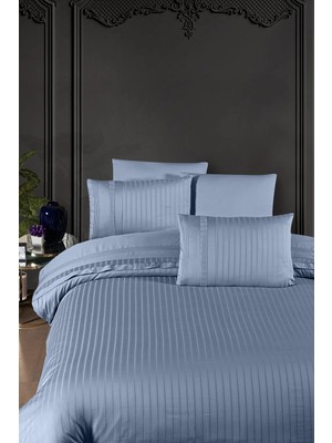 First Choice New %100 Pamuk 200 Tc (80 Tel) Deluxe Saten Çift Kişilik Nevresim Takımı