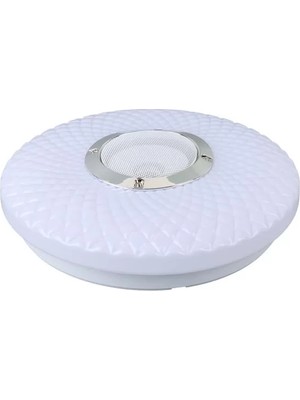 TeknoKapsül PM-27329 Beyaz 30*6 cm 24 Watt Bluetooth Hoparlörlü Tavan Aydınlatma (AL-BL302) Tornavi