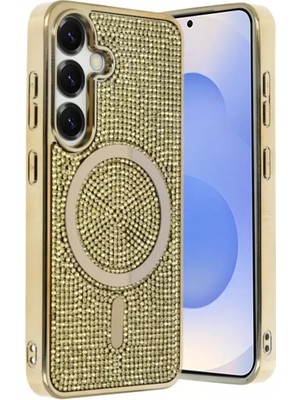 TeknoKapsül Galaxy S23 Fe Helen Magsafe Kapak - Gold