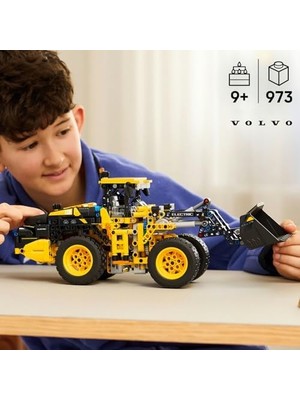 DMR Home L120 Electric Tekerlekli Yükleyici 42209-9 Yaş ve Üzeri Inşaat Tutkunu Çocuklar Için Yaratıcı ve Eğitici Oyuncak Yapım Seti, Doğum Günü Hediyesi (973 Parça)