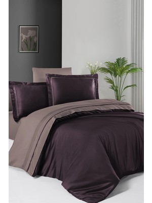 First Choice Serenity %100 Pamuk 200 Tc (80 Tel) Deluxe Saten Çift Kişilik Nevresim Takımı